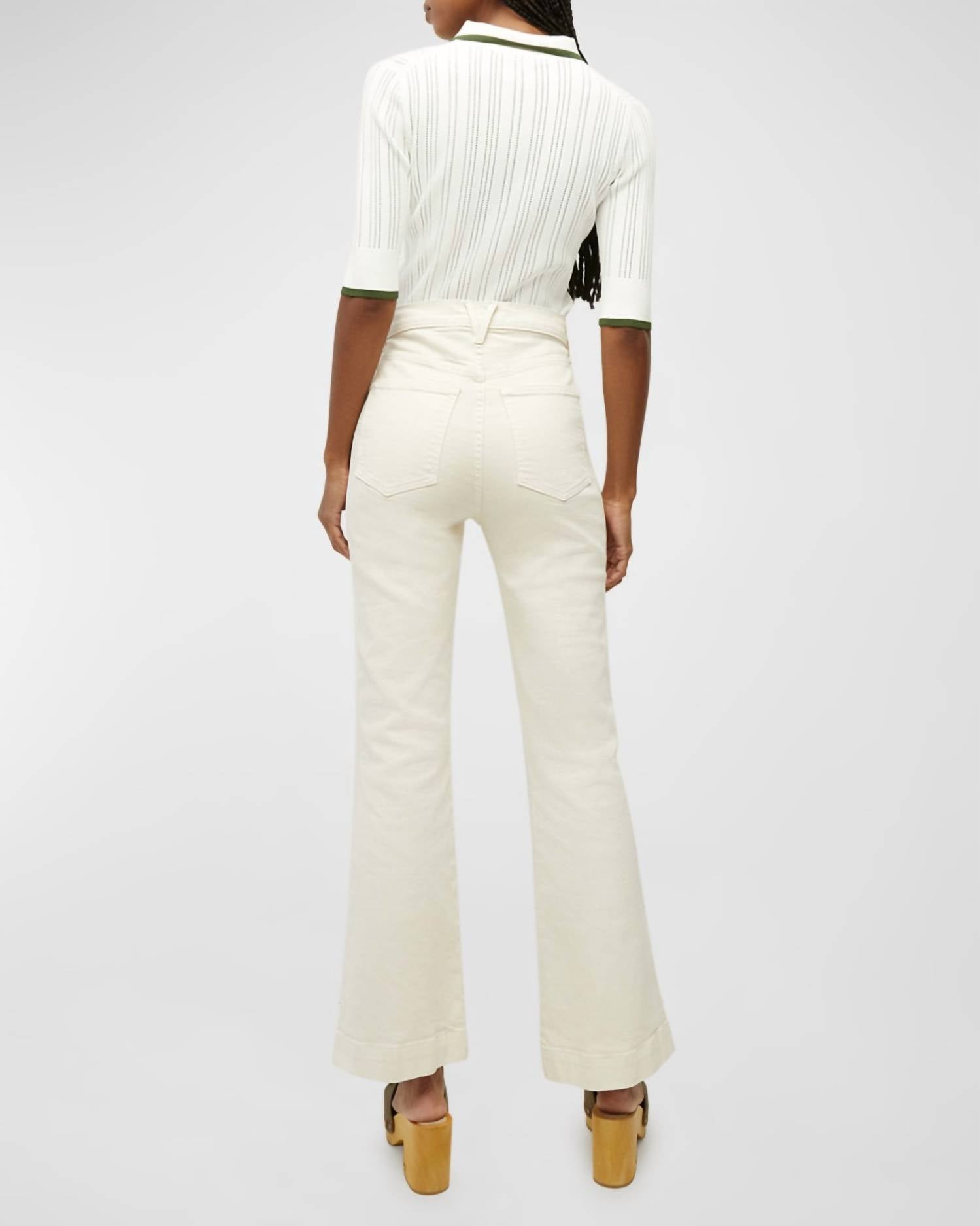 Veronica Beard - Carson High-rise Ankle Flare Jeans