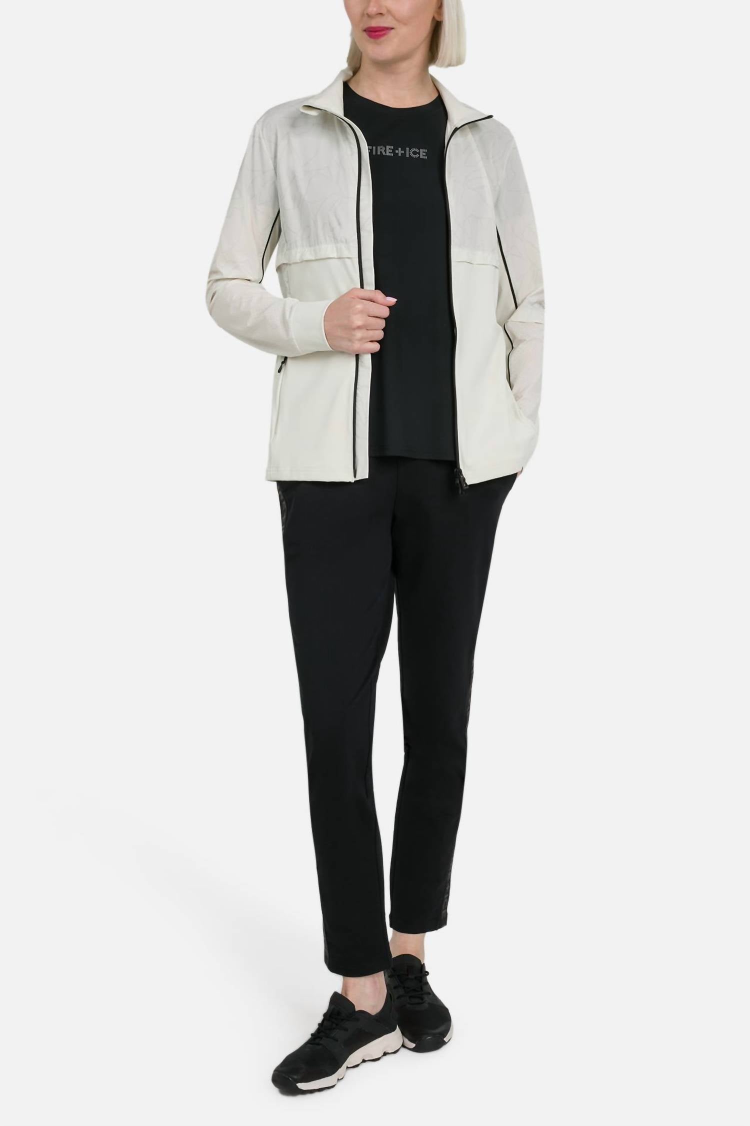 Bogner Fire + Ice Jolina Functional Jacket in off white - women's jacket