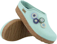 Haflinger - Women's Chloe Classic Boiled Wool Clog