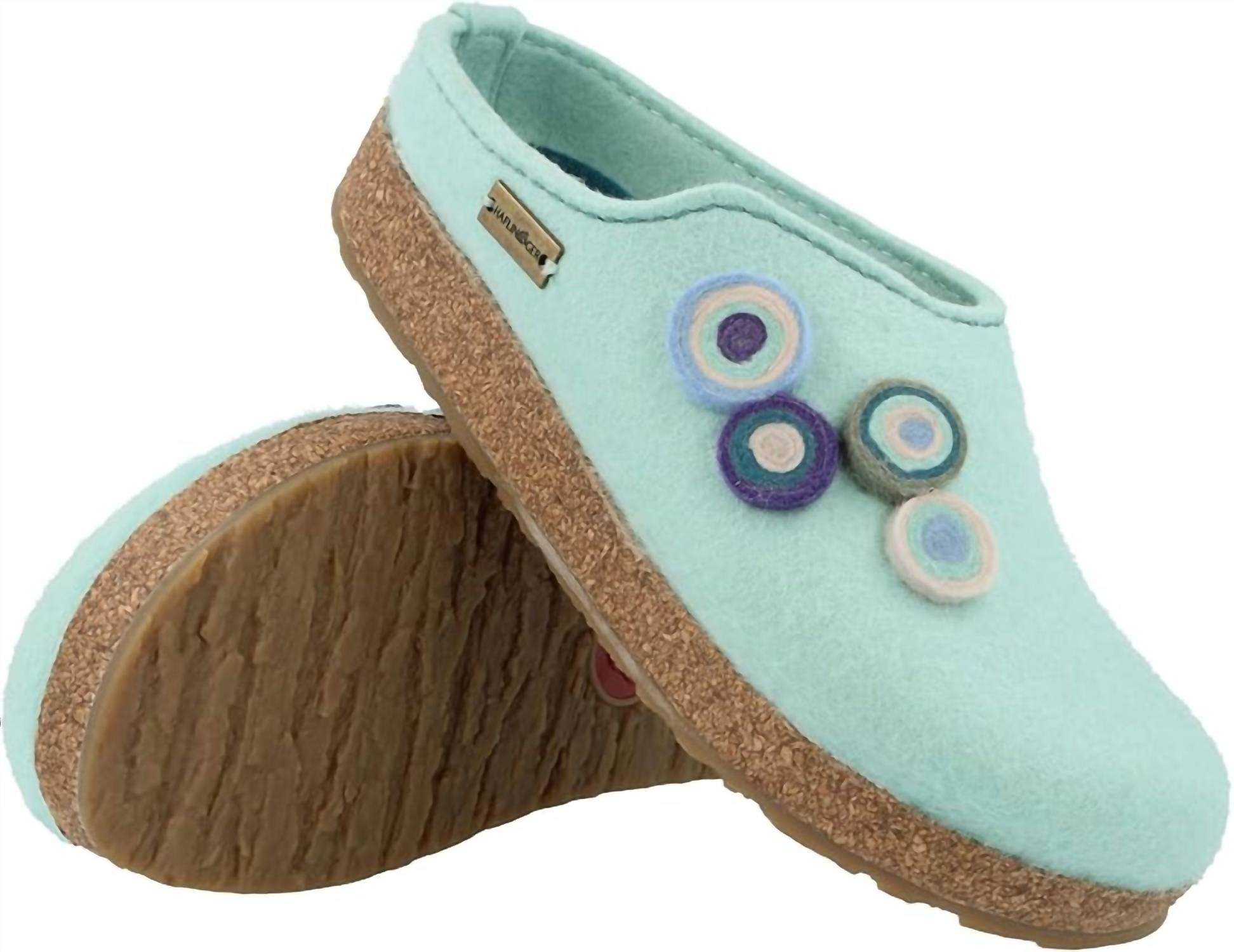 Haflinger - Women's Chloe Classic Boiled Wool Clog