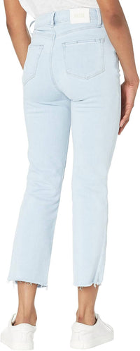 Paige - Cindy High Rise Straight Crop Jeans