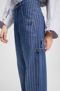 Munthe - Shimo Pinstripe Carpenter Jean