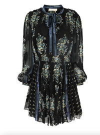 Ulla Johnson - Maris Necktie Long Sleeve Mini Dress