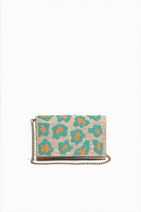 America & Beyond - Women's Wild Leopard Clutch Bag
