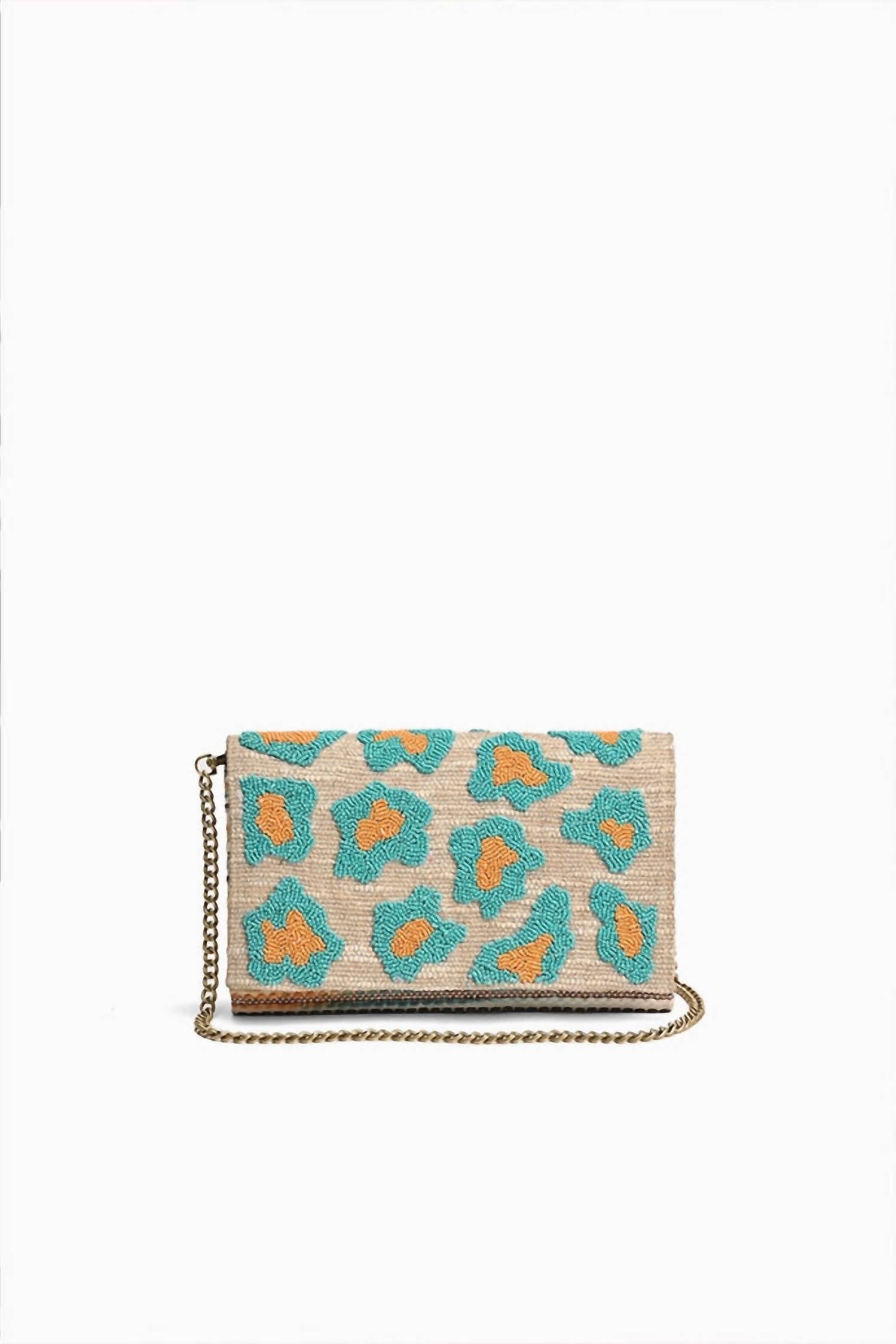 America & Beyond - Women's Wild Leopard Clutch Bag