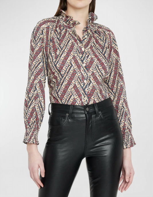 Veronica Beard - Women's Calisto Printed Button-Front Shirt