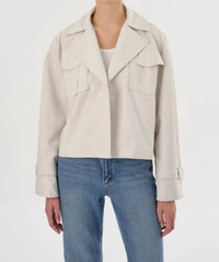 Lamarque - Quinn Cropped Trench Coat