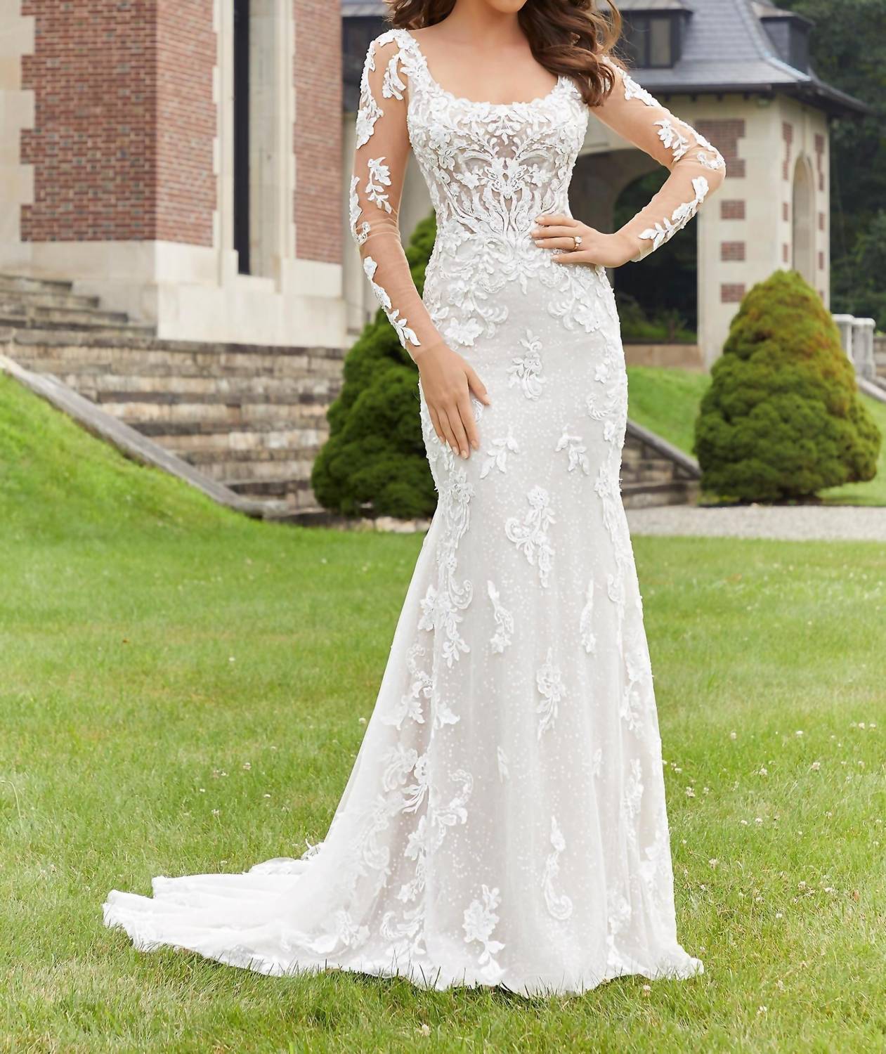 Morilee - Darlene Scoop Neck Gown