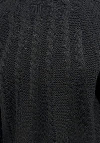 Davi & Dani - Women's Cable Knit Turtleneck Sweater Top