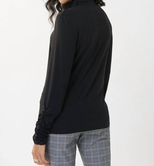 Joseph Ribkoff - Fitted Mock Neck Top