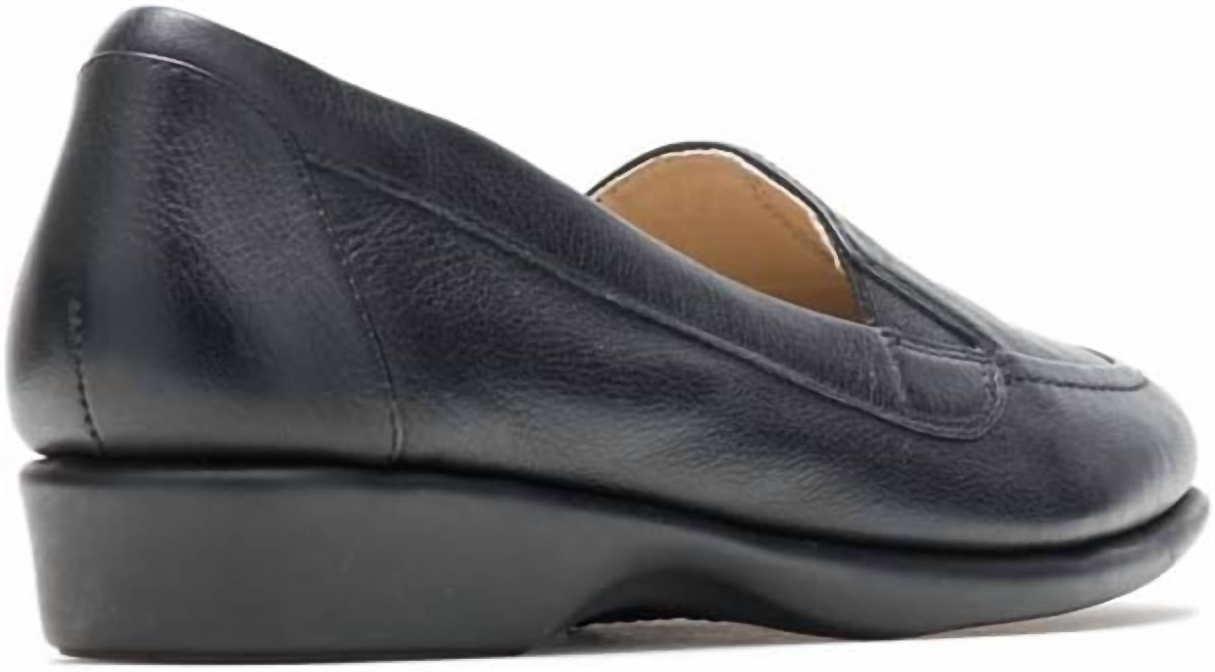 Hush Puppies Women's Jennah Paradise Leather Loafer in black - women's flats - alternate view