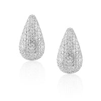 Sahira Jewelry Design - Women's Celine Cubic Zirconia Raindrop Earring
