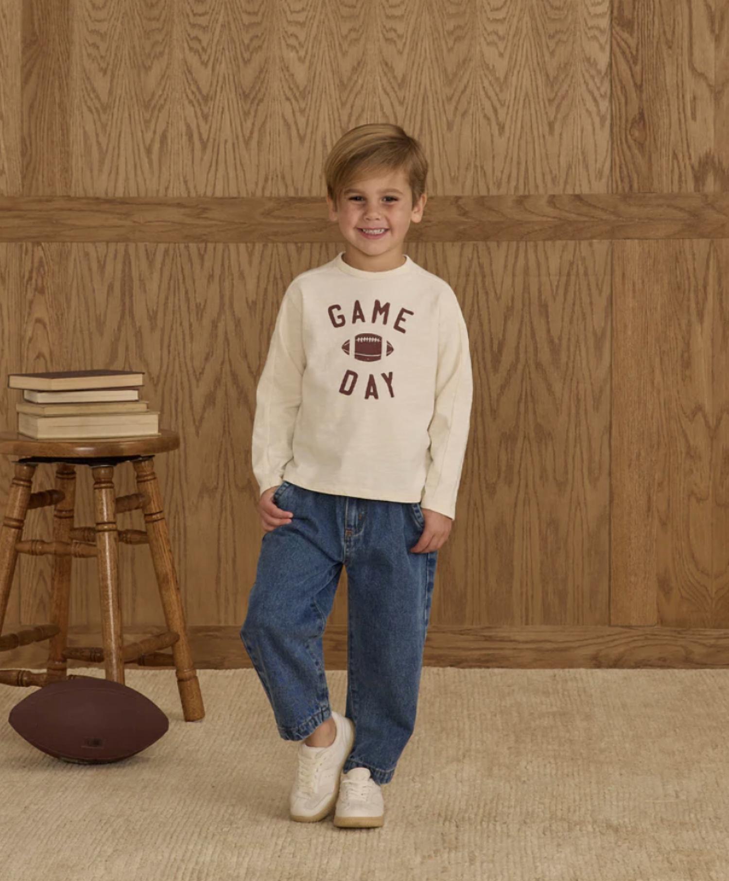 Rylee + Cru - Long Sleeve Paneled Tee