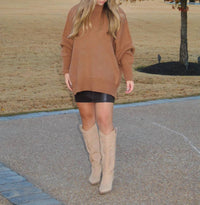 Zenana - Oversized Chunky Sweater