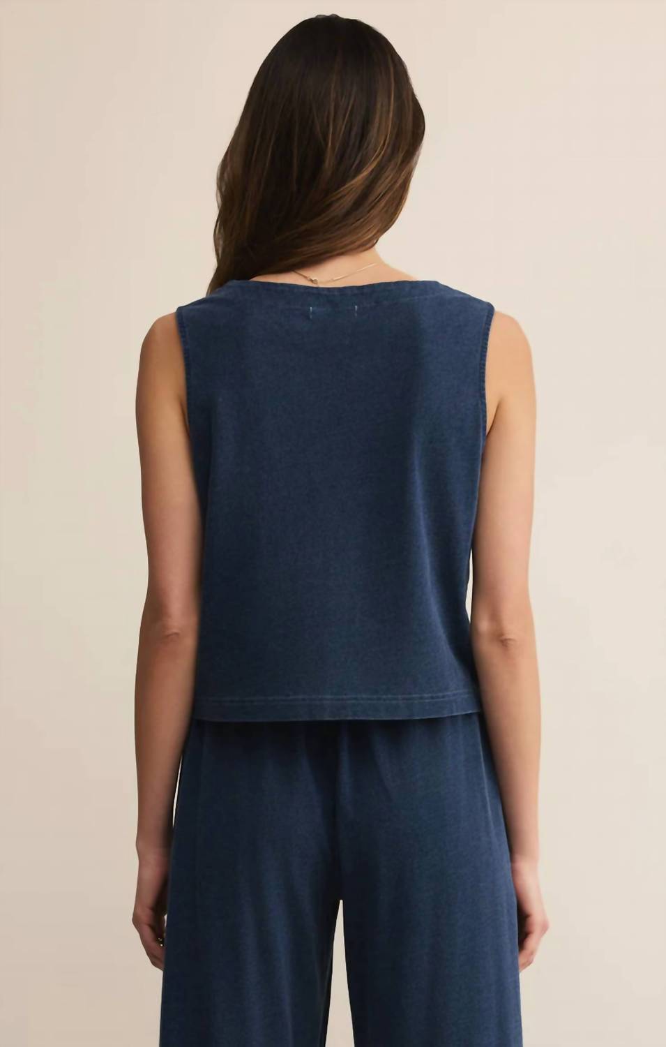Z Supply - Solace Jersey Denim Top