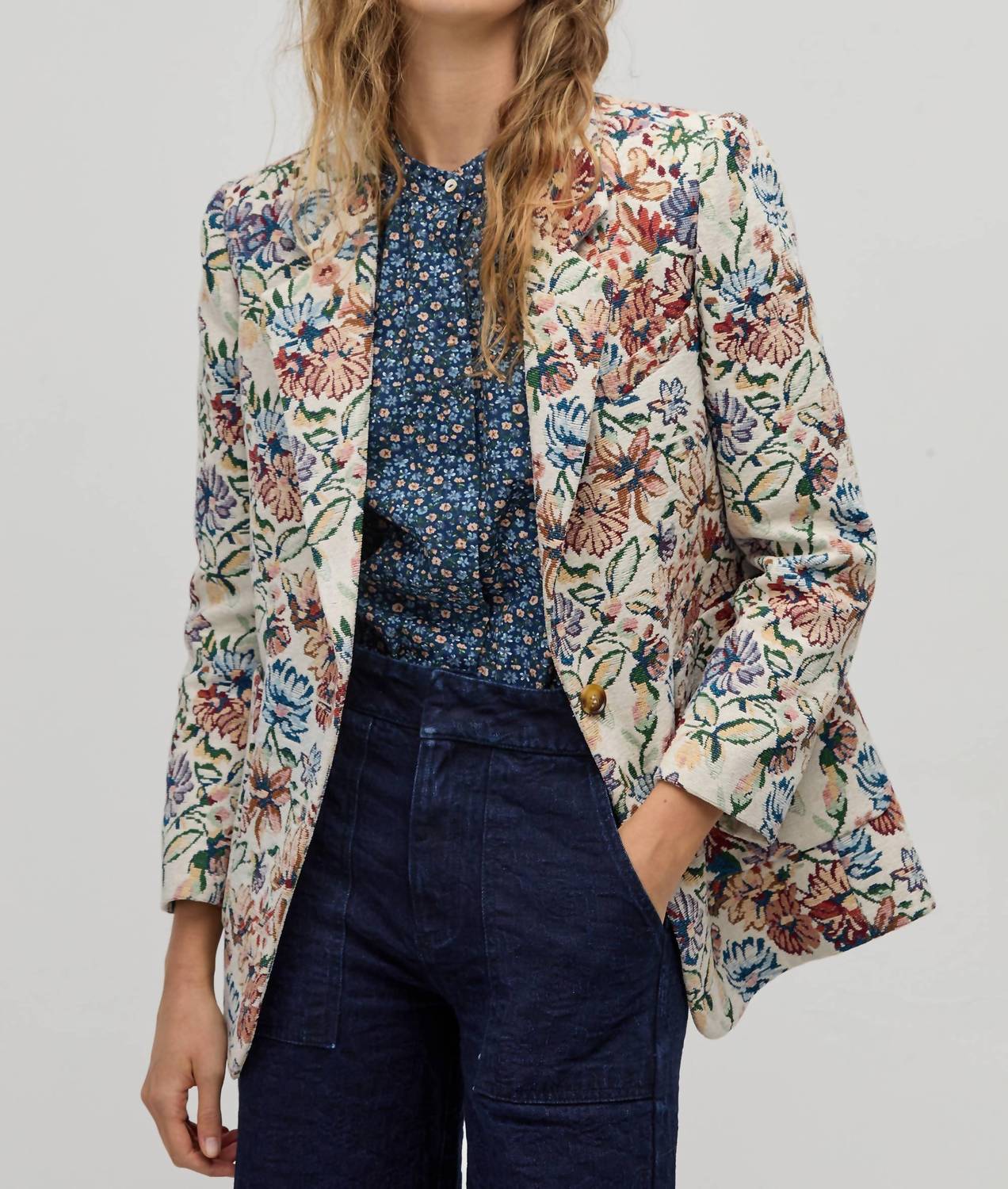 Lanhtropy - Miro Brocade Blazer