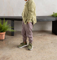 Omamimini - Boys' Boxy T-Shirt with All Over Print