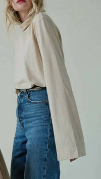 Nation Ltd - Neo Mock Neck T-shirt Long Sleeve