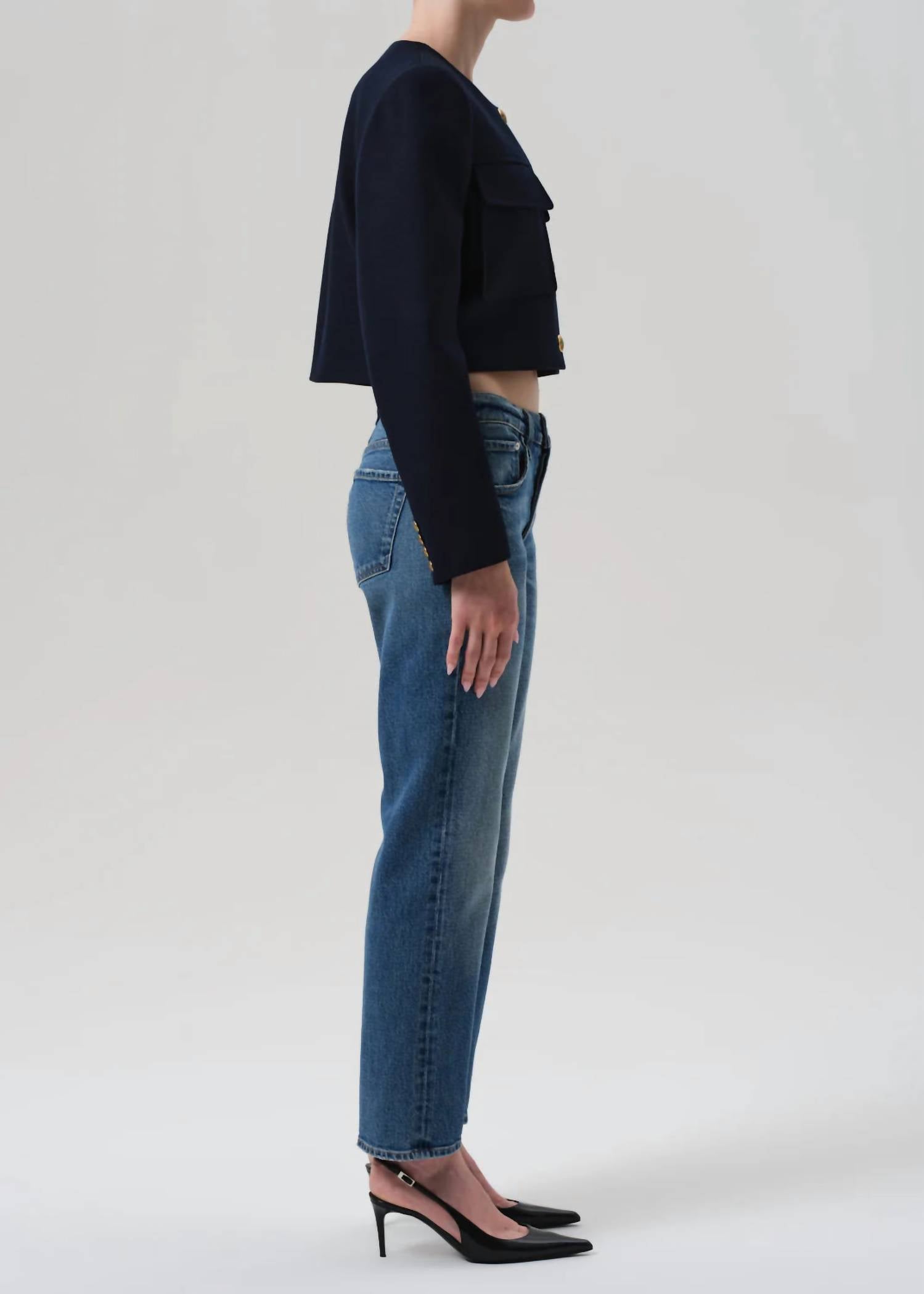 Citizens of Humanity Anissa Straight Leg Jeans in alma - women's jeans - view 4