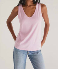 Z Supply Pia Tank in pink - women's tank top