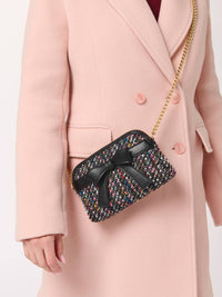 Shiraleah Women's Anya Crossbody Bag in multi - women's bag - detail view