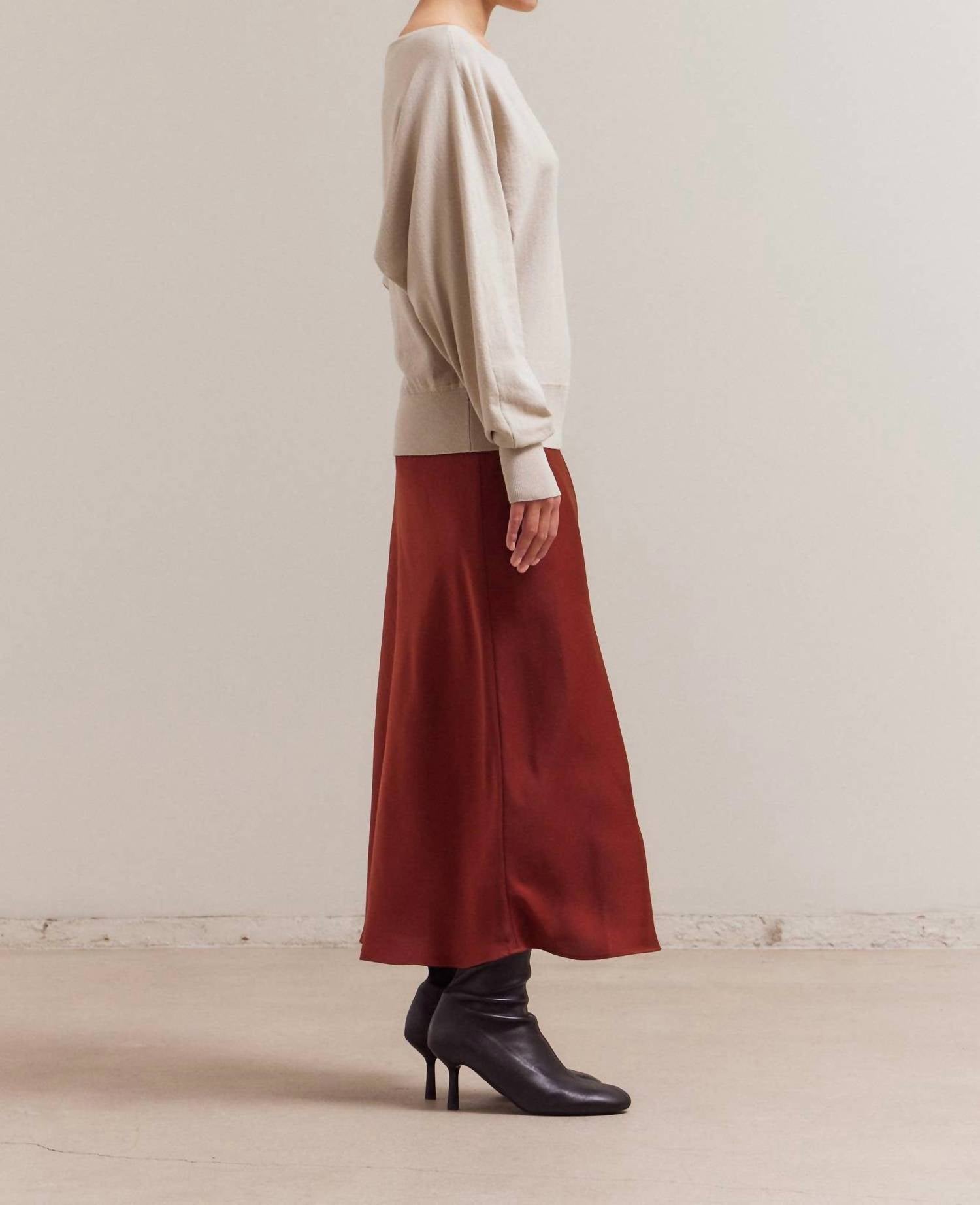 Grade & Gather - Batwing Knit Top