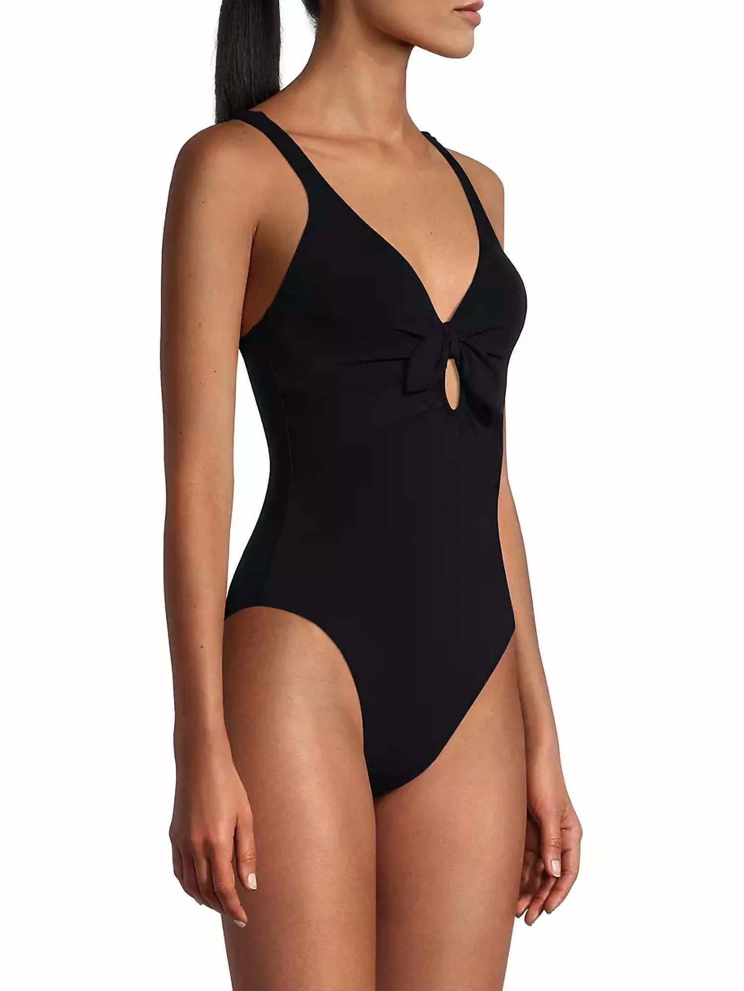 Robin Piccone - Ava Tie Front One-Piece Swimsuit