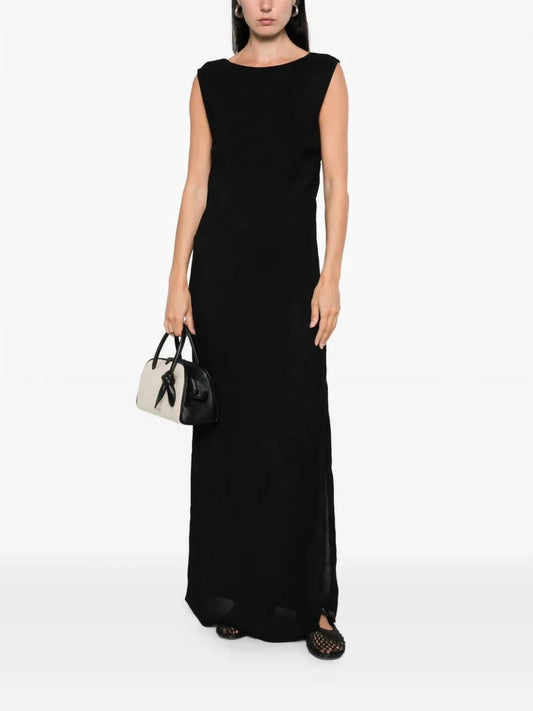 Matteau - Cowl Back Dress