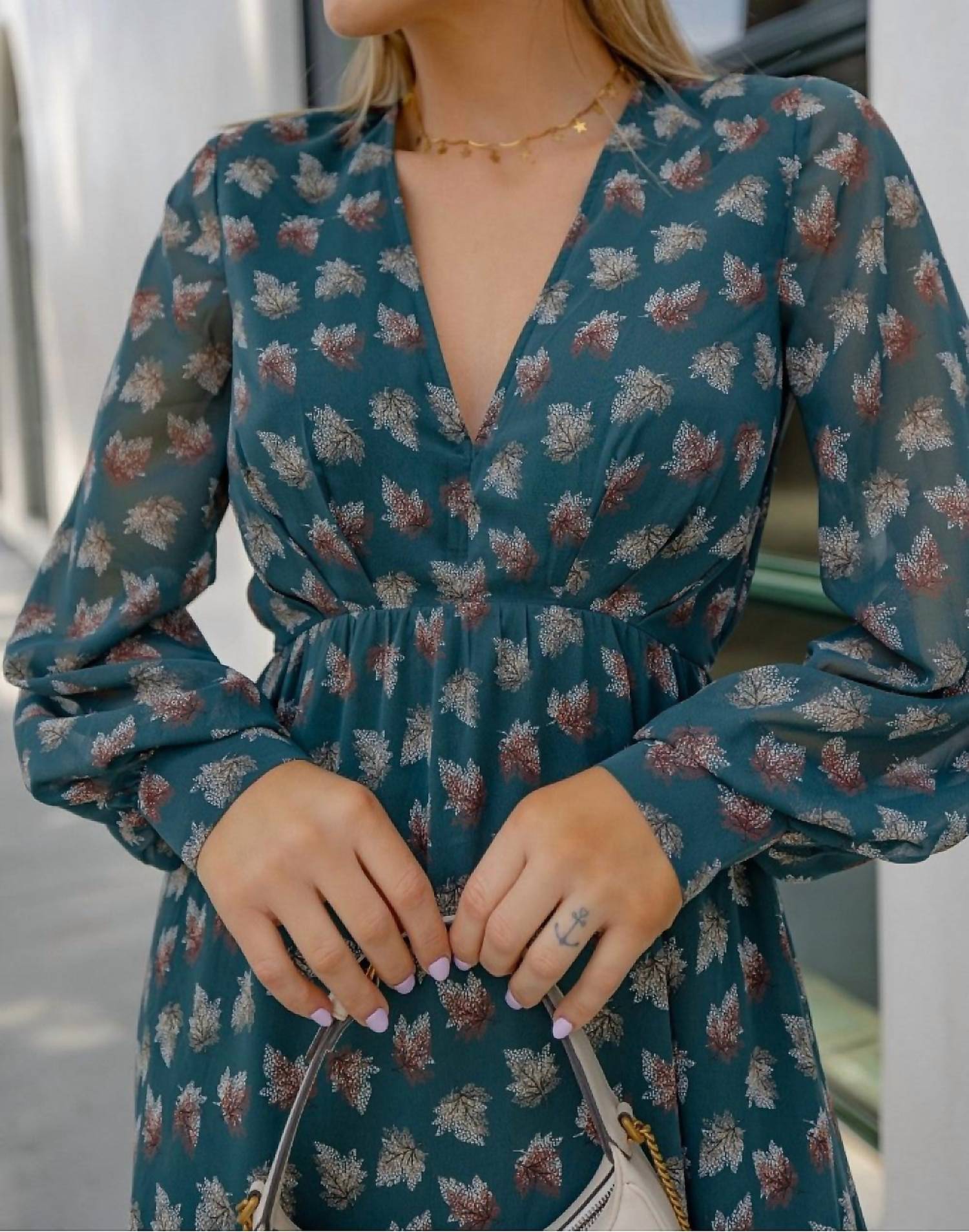 Rokoko - Floral Print Maxi Dress