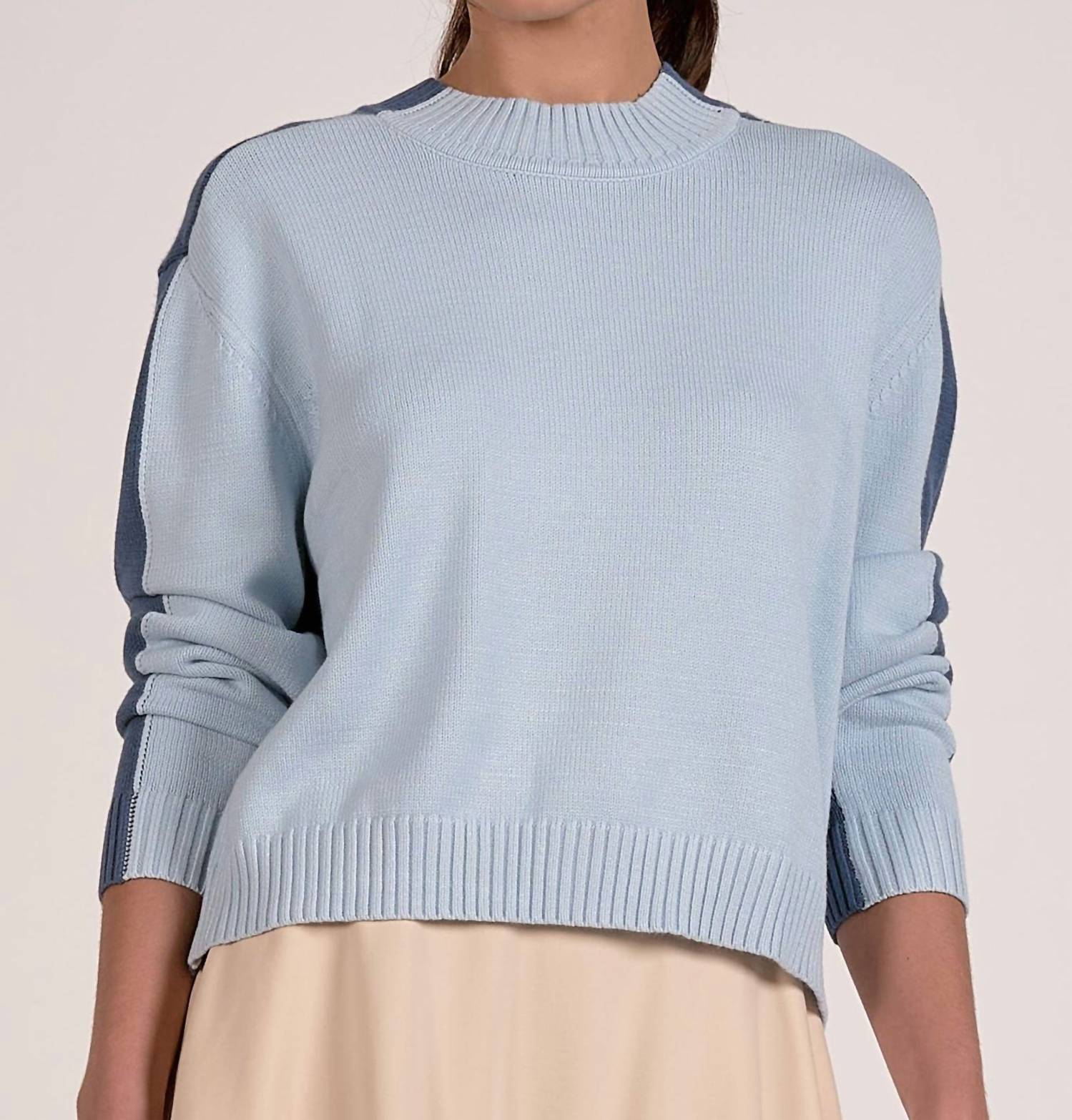 Elan - Mila Colorblock Sweater