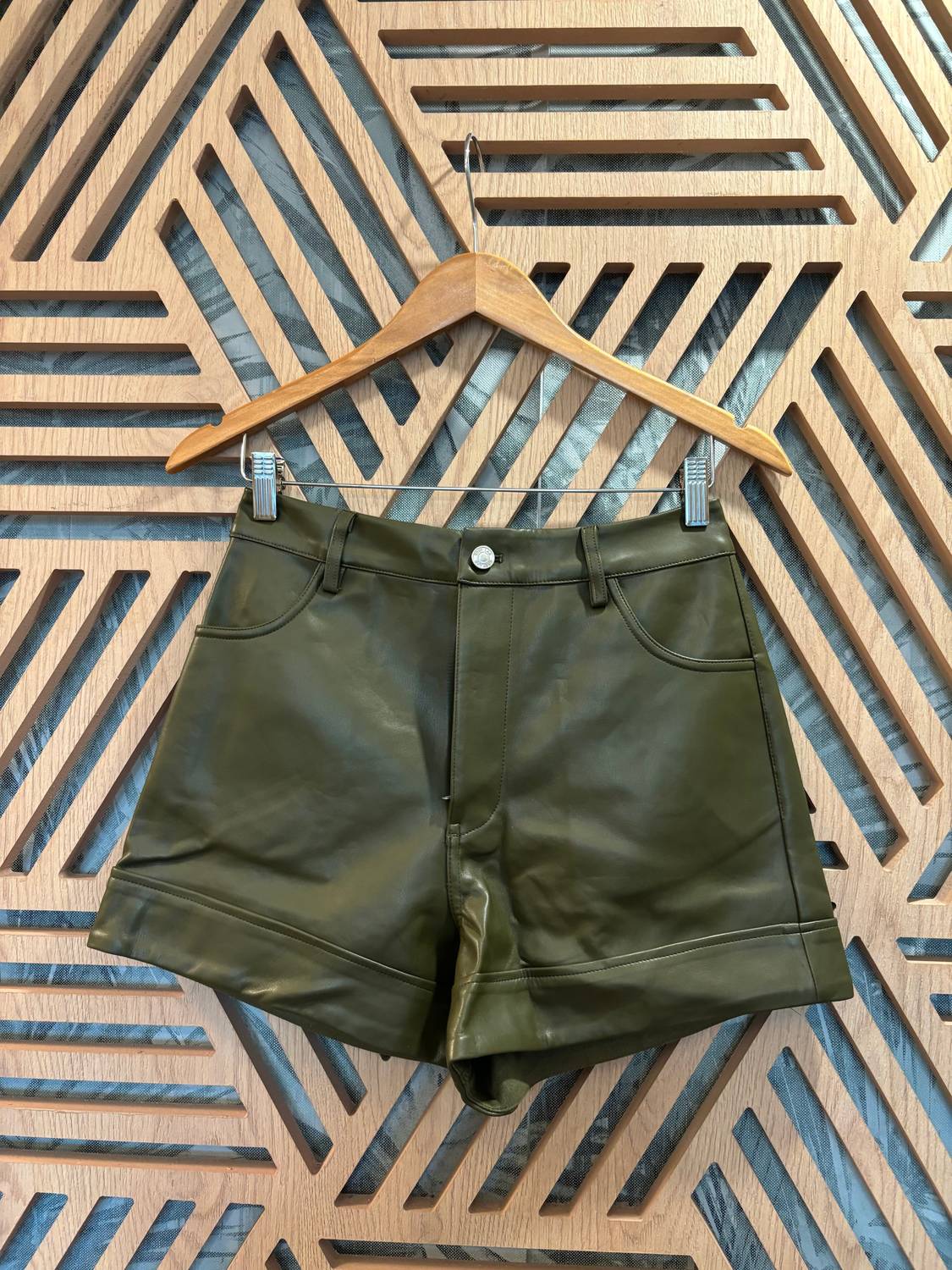 Endless Rose - Faux Leather Shorts