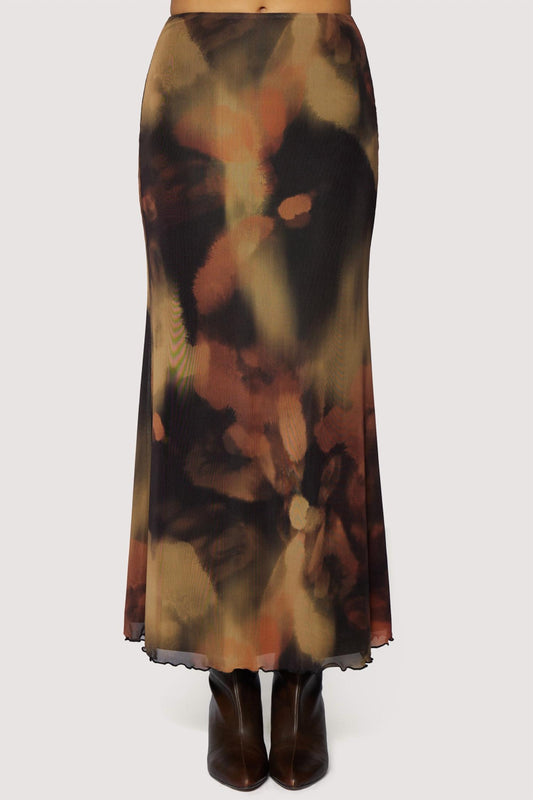 Lost + Wander - Luminous Shadow Maxi Skirt