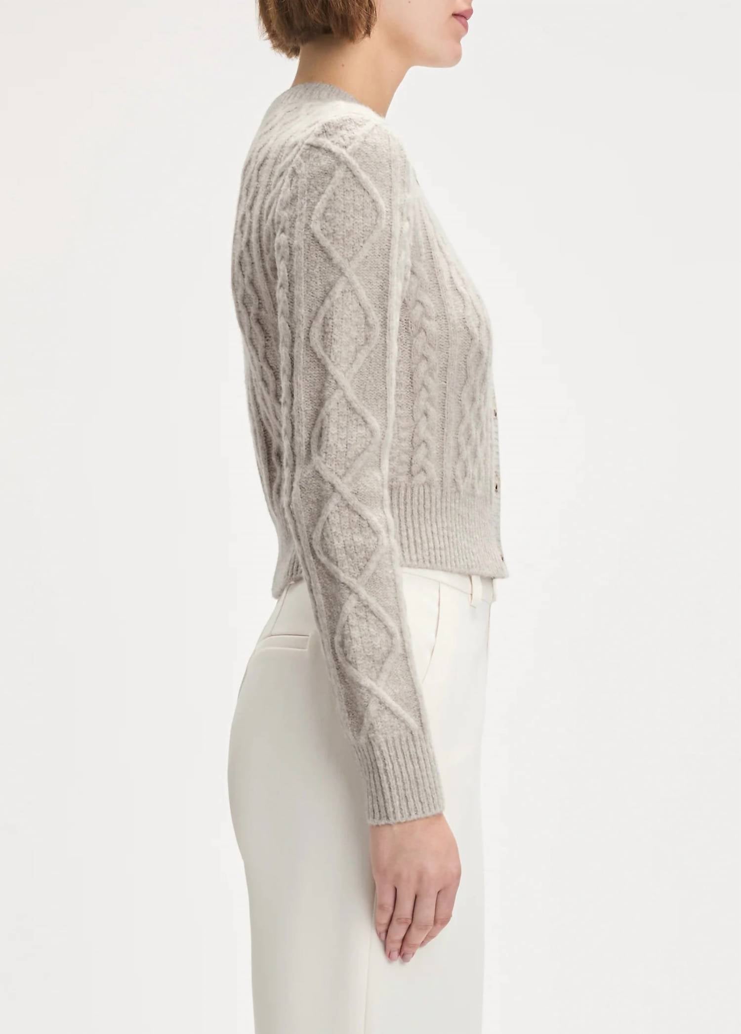 Favorite Daughter - Eleanor Classic Cable-knit Cardigan
