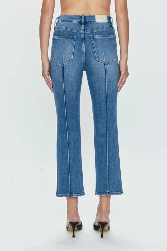 Pistola - Women's Lennon Pintuck Highrise Crop Jeans