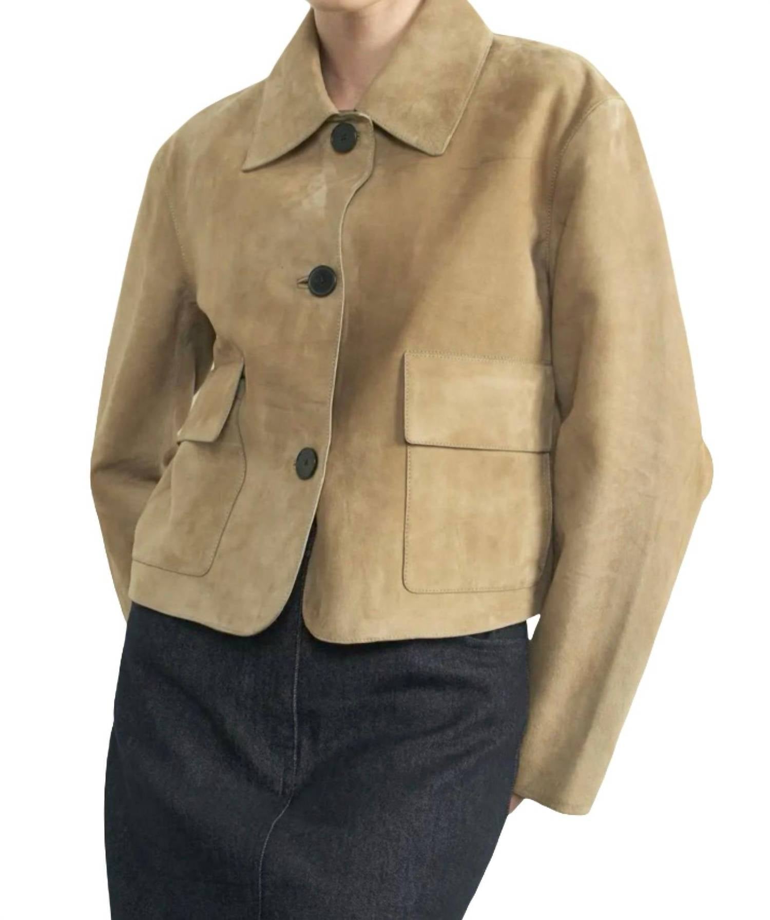 Aaron & Amber - Collared Short Jacket