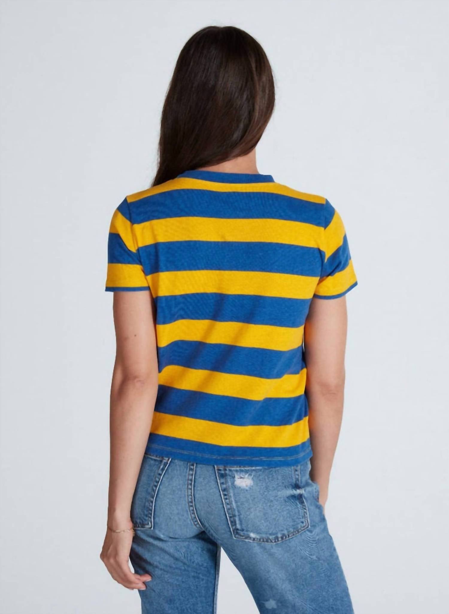 Askk Ny - Crew Neck Stripe Tee
