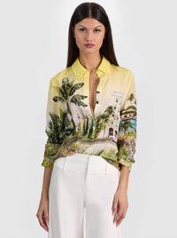 Alice + Olivia - Willa Silk Blouse