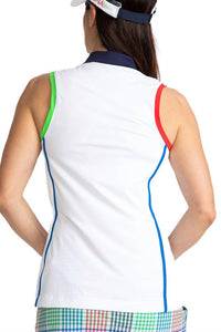 MAKE IT SNAPPY SLEEVELESS GOLF TOP