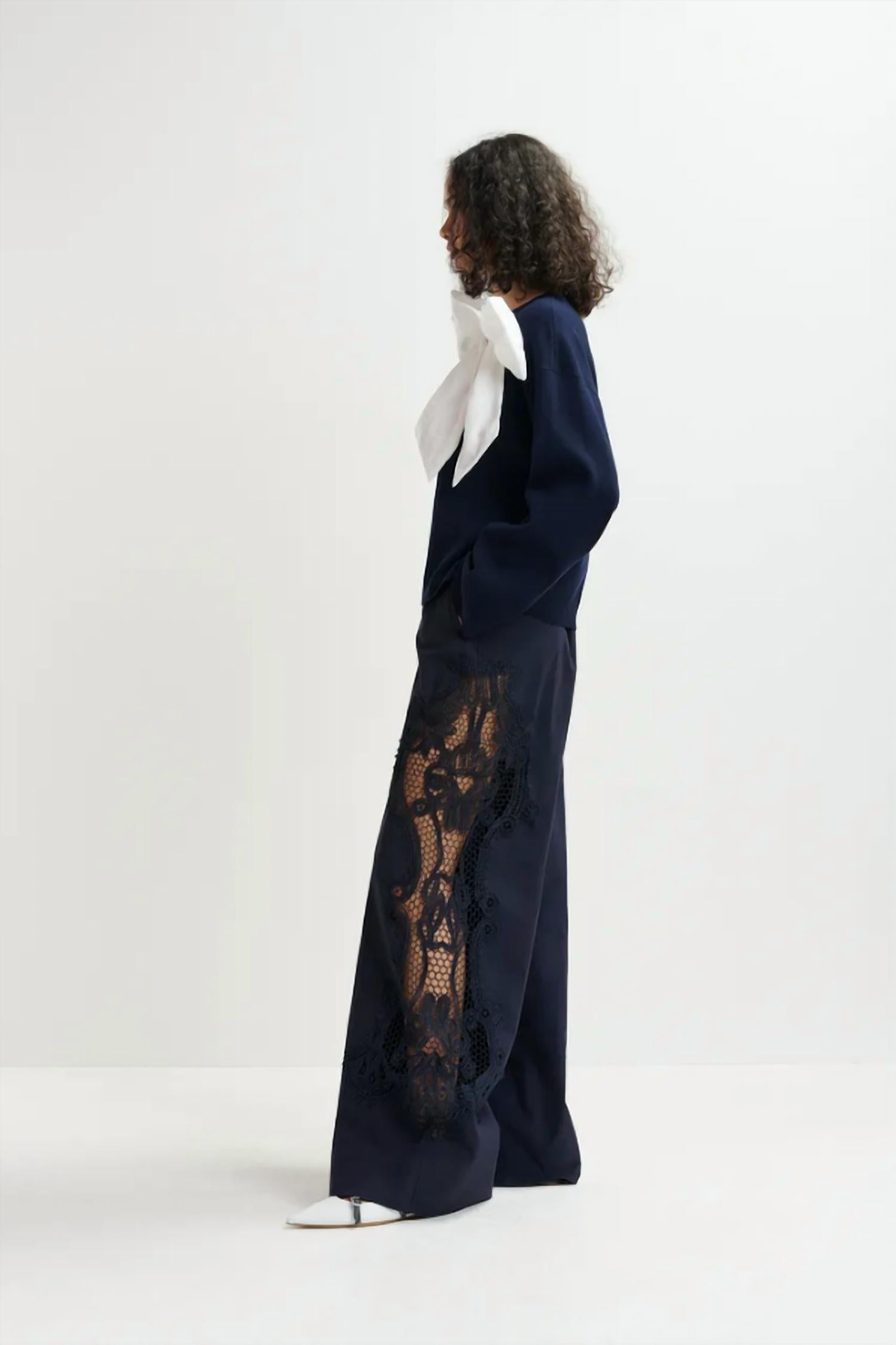 Essentiel Antwerp - Hoslo Pullover With Bow