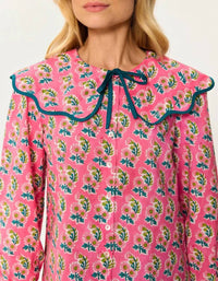 Pink City Prints - Apple Long Sleeve Blouse