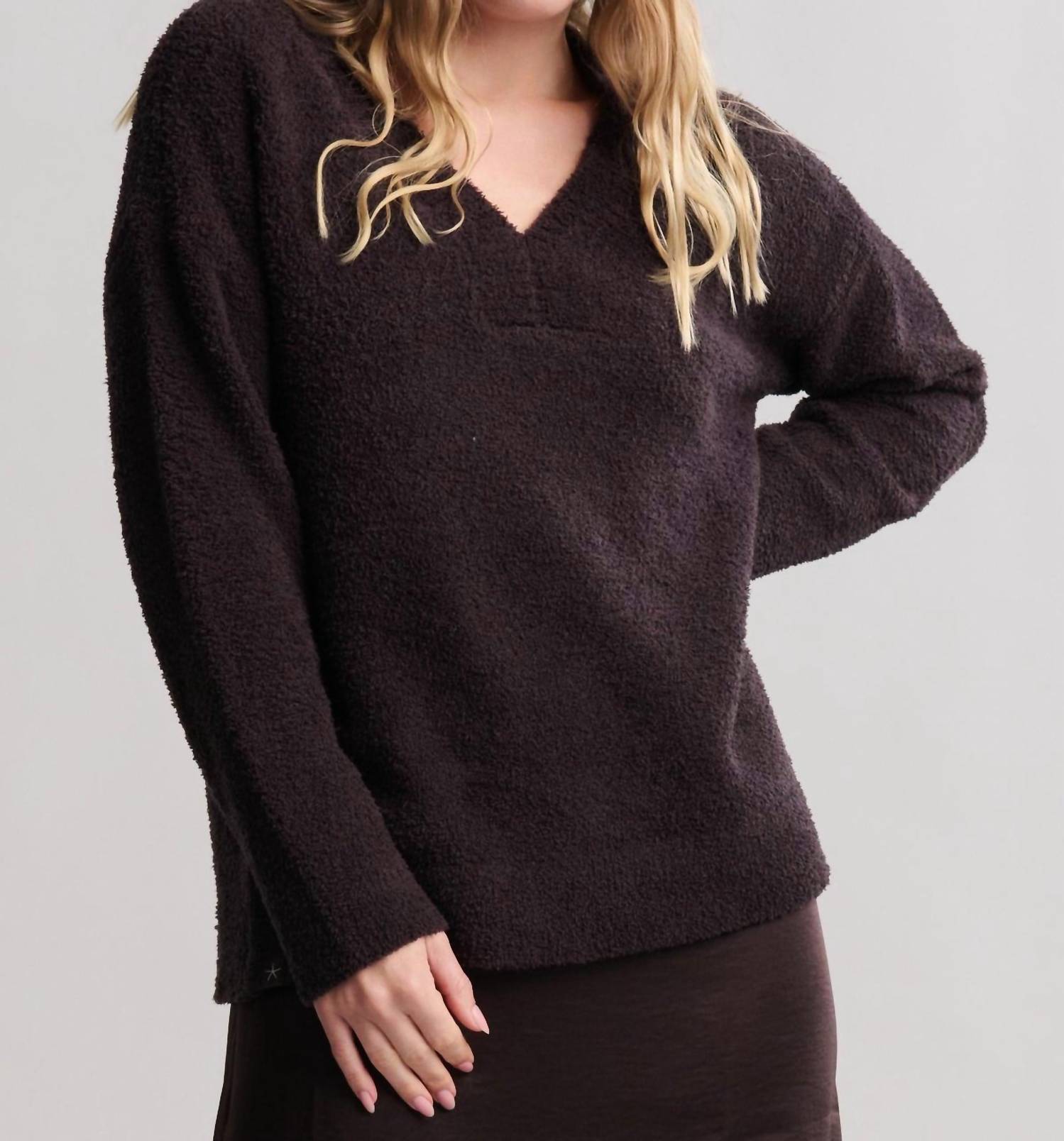 Barefoot Dreams - Cozy Chic V neck Pullover