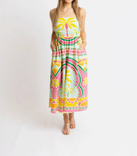 Karlie - Palm Beach Strapless Maxi Dress
