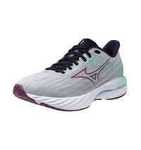 MIZUNO Women's Inspire 21 Running Shoes in gray navy - women's shoe - detail view