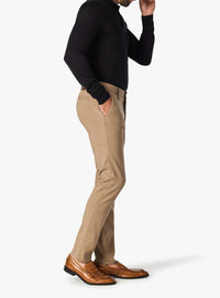 34 Heritage Verona Chino Pants in khaki high flyer - men's pants - alternate view