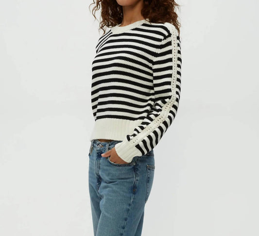 Michael Stars - Merle Striped Crewneck Sweater