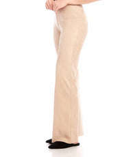 Karen Kane - Alina Faux Suede Boot Cut Pants