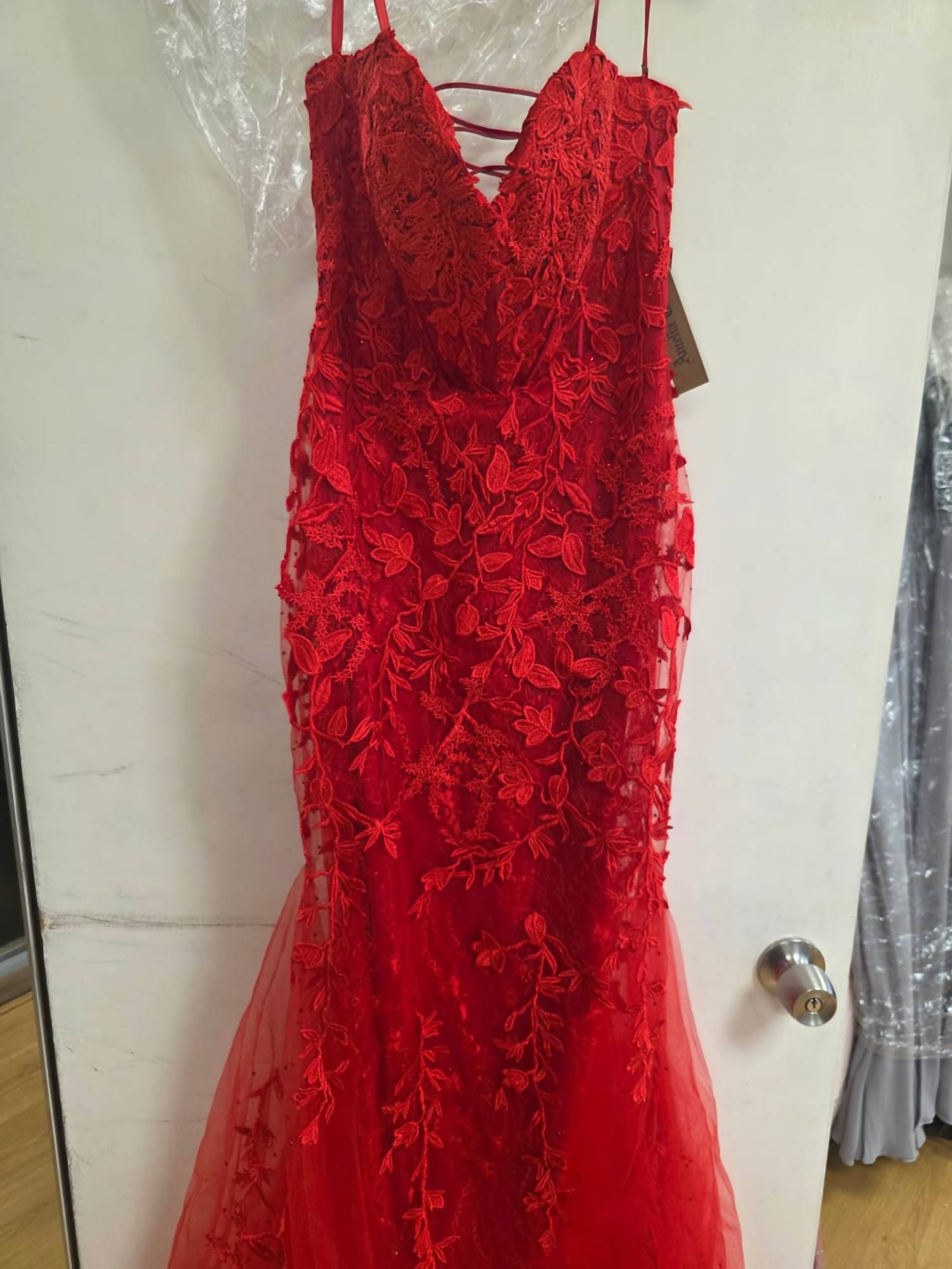 Amelia Couture - Sweetheart Mesh Corset Mermaid Prom Dress