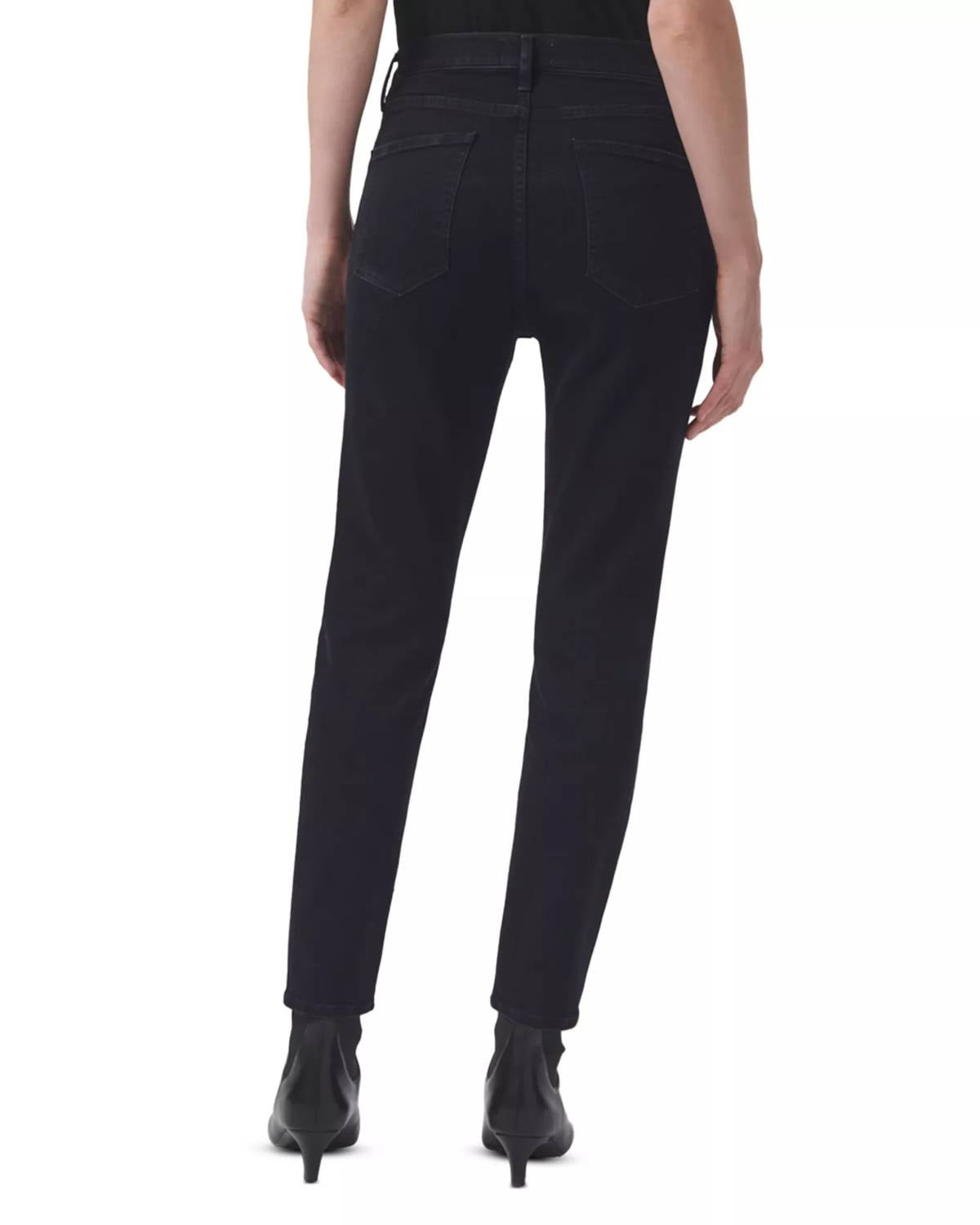 AGOLDE Nico High Rise Slim Jean in spirit - women's jeans - detail view