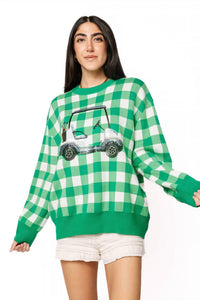 Queen Of Sparkles - Golf Cart Sweater