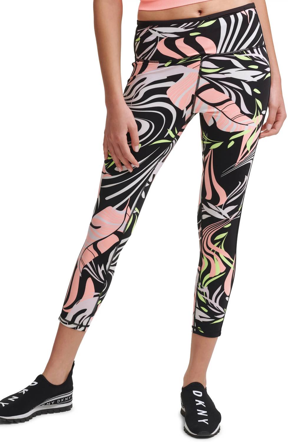 Dkny - Neon Print Leggings